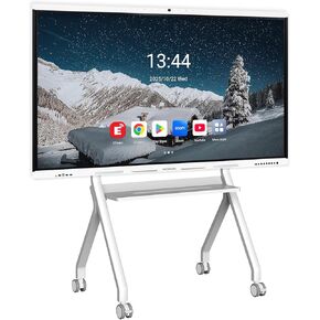Interactive Smartboard for Presentation Classroom Conference Office Home - 65'' 4K UHD with 48MP Camera, 8-Array Microphone, 8+128GB,Touchscreen Digital Whiteboard(with Mobile Stand in Saudi Arabia