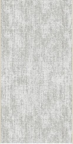 Ottomanson Hallway Runner Rug 1'10.5" x 12' – Soft Non-Slip Rug, Low Pile Carpet for Entryway, Kitchen & Long Hallways in Apartments and Homes, Solid Beige in Saudi Arabia