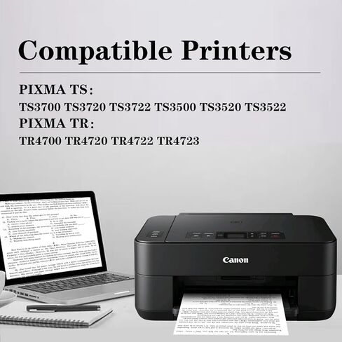 خراطيش حبر سوداء 275XL متوافقة مع خراطيش الحبر PG275 PG275XL المناسبة للطابعة TS3500 TS3520 TS3522 TR4720 TR4700 TR4722 (2 أسود) in Kuwait