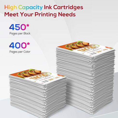 استبدال PG-275XL CL-276XL لخراطيش حبر Canon 275 و276 لحبر Canon 275 و276 275XL 276XL حزمة كومبو متوافقة مع طابعة Canon PIXMA TS3722 TR4720 TR4700 TR4722 TS3522 TS3500 TS3720 in Kuwait