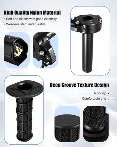 مقبض الخانق متوافق مع Surron Light Bee X L1E 60V 6000W 40AH S 48V 26AH 3000W Segway X160 X260 E-Ride Pro S SS 1.0 2.0 3.0، كابل مقابض الخانق الكهربائية للدراجة الترابية in Kuwait