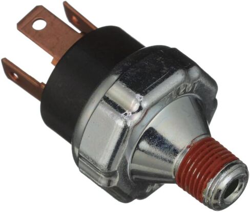 KarParts360 For Dodge D250/W250 1990 Pressure Light Switch | Plastic | Chrome | Black | Blade Male Terminal | Male Connector | 3 Terminal | Replacement For 14057554, J3231347 in Saudi Arabia