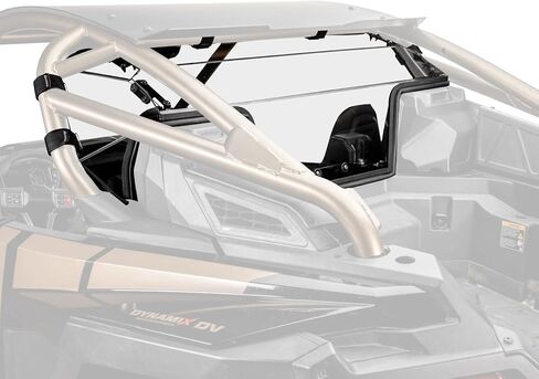 SuperATV Rear Windshield Compatible With Polaris RZR Pro R: 2025+ | Light Tint | 2 Seat with Rockford Fosgate Audio in Saudi Arabia