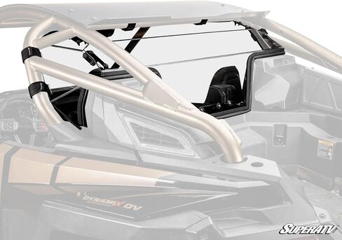 SuperATV Rear Windshield Compatible With Polaris RZR Pro R: 2025+ | Light Tint | 2 Seat with Rockford Fosgate Audio in Saudi Arabia