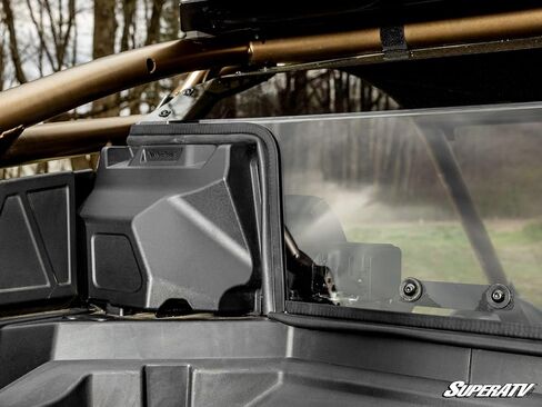 SuperATV Rear Windshield Compatible With Polaris RZR Pro R: 2025+ | Light Tint | 2 Seat with Rockford Fosgate Audio in Saudi Arabia