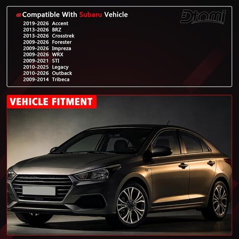 مجموعة قفل العجلة، سبيكة متوافقة مع سيارة سوبارو Ascent BRZ، Crosstrek، Forester، Imrpeza، Legacy، Outback، Sti، Tribeca، WRX استبدال # B321SFL000، B321SFG000 (5 قطع) in Saudi Arabia