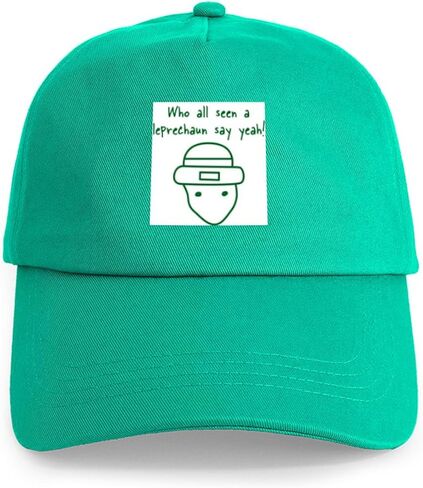 CafePress Who All Seen The Leprechaun, Cap Adjustable Baseball Cap in Saudi Arabia