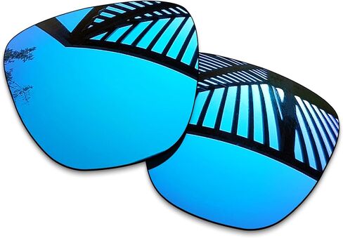 4 Pairs Replacement Lenses for Oakley Sylas XL OO9448 60mm Sunglasses - Solid Black+Emerald+Ice Blue+Fire Red in Saudi Arabia