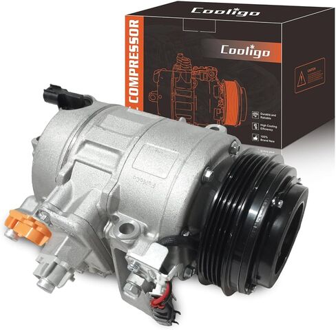 ضاغط مكيف الهواء متوافق مع القابض المتوافق مع Ford Edge Fusion 2.0L 2.5L 2013-2020، لسيارة Lincoln MKZ 2.0L 2013-2020، ضاغط التيار المتردد، يستبدل DG9H19D629CA، DG9Z19703C in Kuwait