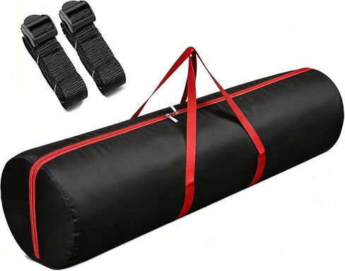 حقيبة دفل رياضية كبيرة جدًا 600D أكسفورد مقاومة للماء بسحابات في اتجاهين مقاس 59 × 14.9 بوصة حقيبة تخزين كبيرة قابلة للطي لسرير قابل للطي، مرتبة، لحاف، كرسي تخييم، مظلة الشاطئ (عبوة واحدة) in Kuwait