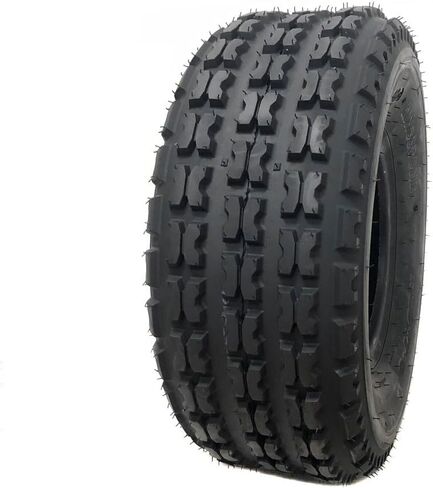 MMG Set of 2 ATV Tubeless Tire 19x7-8 (175/80-8) Split-knob Tread Design for all terrains - Front Tires provide solid traction and control (P136A) in Saudi Arabia