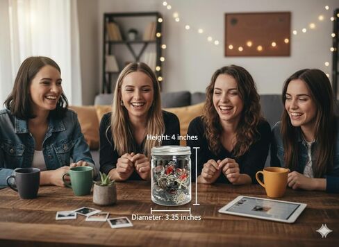 مجموعة هدايا مجوهرات قوطية مكونة من 35 قطعة من Mystery Jewelry Jar، إكسسوارات نسائية كلاسيكية مع 8 قلادات وأقراط وخواتم وأساور وحفلات تنكرية وتزيين الأزياء in Saudi Arabia