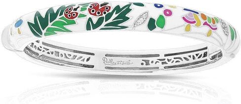 سوار Belle Etoile Ladybug Bangle باللون الأبيض ومتعدد الألوان مقاس السوار: 7 بوصات in Saudi Arabia