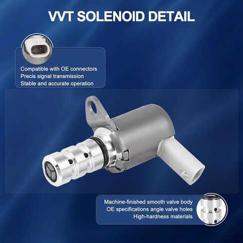 محرك متغير توقيت صمام VVT استبدال الملف اللولبي لأودي A3 A4 A5 A6 كواترو، ل Q5 Q7 S3 TT، لشركة فولكس فاجن لشركة فولكس فاجن جولف باسات جيتا بيتل OE 06K115243A in Kuwait