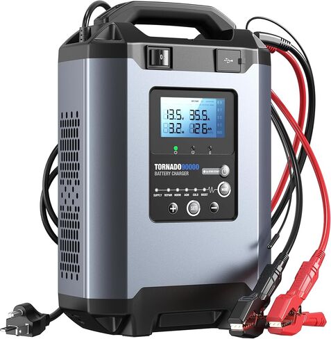 TOPDON USA - 90A Stable Power Supply Smart Charger 12V/24V in Saudi Arabia