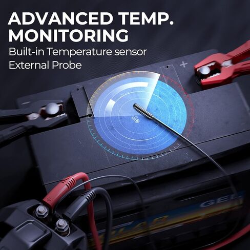 TOPDON USA - 90A Stable Power Supply Smart Charger 12V/24V in Saudi Arabia