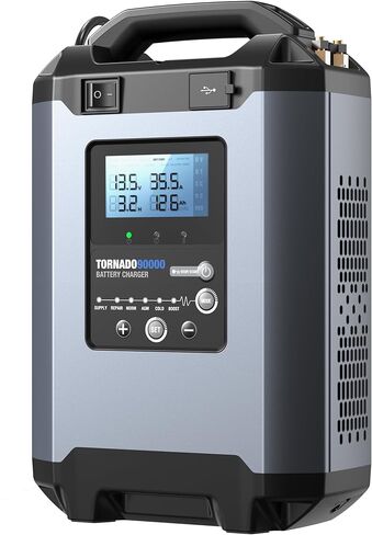 TOPDON USA - 90A Stable Power Supply Smart Charger 12V/24V in Saudi Arabia