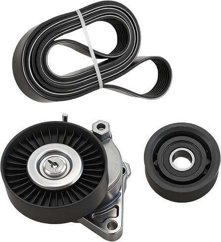 Serpentine Drive Belt Tensioner Component Kit ADK0034P for Mercedes-Benz C280 1998-2000 for E430 1998-2002 for G55 Amg 2003 for Ml350 2003 for S500 2003 for Sl500 1999-2002 6K2390 0002020919 in Saudi Arabia