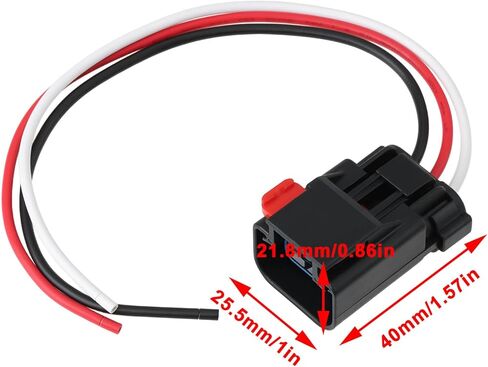 Car Oil Pressure Sensor 3 Pin Connection Plug 05149064AA 5149064AA 56028807AC Compatible with Chrysler Compatible with Dodge in Saudi Arabia