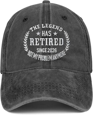 Retirement Gift The Legend Has Retired Hat 2025 2026 in Saudi Arabia