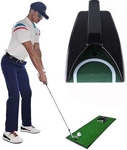 Yosoo Golf كأس وضع تلقائي للغولف في الأماكن المغلقة، كأس جولف، كوب جولف تلقائي، كوب تدريب للتدريب، مساعد للتدريب على ممارسة الجولف في الأماكن المغلقة والمفتوحة، مكتب الفناء in Saudi Arabia