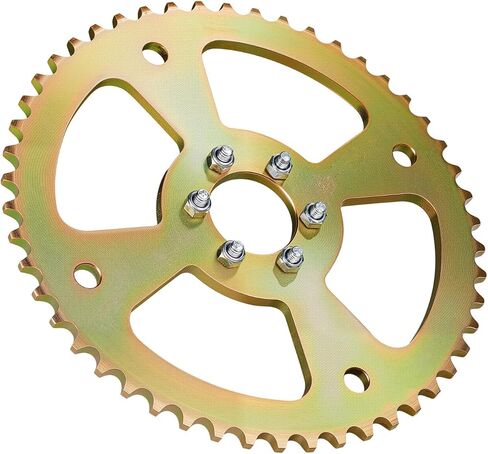 50T 420 Sprocket for CT100U CC100X RB100 Mini Bike, Steel Chain Sprocket for Mega Moto MMB80cc 105cc Motovox MBX10 GMB100 Baja Doodle Bug DB30 in Saudi Arabia
