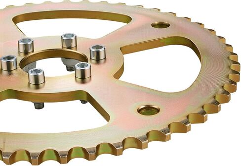 50T 420 Sprocket for CT100U CC100X RB100 Mini Bike, Steel Chain Sprocket for Mega Moto MMB80cc 105cc Motovox MBX10 GMB100 Baja Doodle Bug DB30 in Saudi Arabia