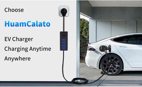 Tesla Model Y/3/S/X Level 1, 16Amp, Portable EV Charger in Kuwait