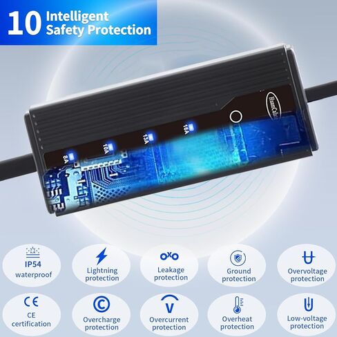 Tesla Model Y/3/S/X Level 1, 16Amp, Portable EV Charger in Kuwait