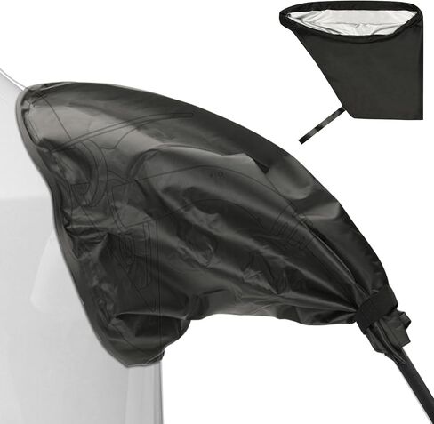 EV Charger Port Cover with Magnetic, Waterproof EV Charging Port Cover Waterproof Winter Snow Rain UV All-Weather Protection, Black (EV Charger Port Cover) in Saudi Arabia