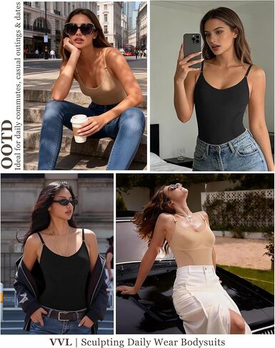 VVL Shapewear for Women, Body Suits for Womens Tummy Control, Seamless Shapewear Bodysuit in Saudi Arabia