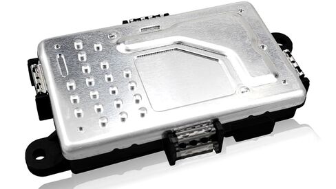 مقاوم محرك منفاخ HVAC متوافق مع وحدة التحكم في المروحة Mercedes-Benz C250،C300،C350،C63/CLS63/E63 AMG،CLS400،CLS550،CLS63/E63 AMG S،E250،E350،E400،E550،GLK250،GLK350،SL400 مندوب #2128702110 in Kuwait