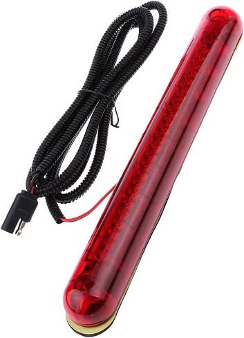 Car Third Brake Light, 24LED 12V 3rd High Mount Vehicle Rear Brake Tail Lamp Bar, Automotive Exterior Warning Stop Light Strip, Universal for Sedan Motorhome Truck in Saudi Arabia