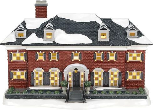 القسم 56 Snow Village Home Alone The McCallister House Lit Building، 7.25 بوصة، متعدد الألوان in Saudi Arabia
