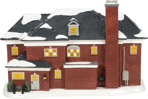 القسم 56 Snow Village Home Alone The McCallister House Lit Building، 7.25 بوصة، متعدد الألوان in Saudi Arabia