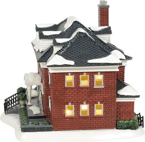 القسم 56 Snow Village Home Alone The McCallister House Lit Building، 7.25 بوصة، متعدد الألوان in Saudi Arabia