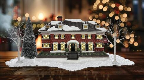 القسم 56 Snow Village Home Alone The McCallister House Lit Building، 7.25 بوصة، متعدد الألوان in Saudi Arabia