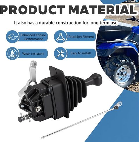 Gear Shifter & Rod Kit for Yamaha Grizzly 660 4x4 YFM660F 2002-2008 5KM-18300-03-00 5KM-18300-02-00 5KM-18115-10-00 in Saudi Arabia