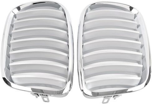 SIKUAI Chrome Front Grill Keney Grille Cover Trim for BMW E70 X5 E71 X6 2008-2013 51137157687, 51137157688, 51137185223, 51137185224 in Saudi Arabia