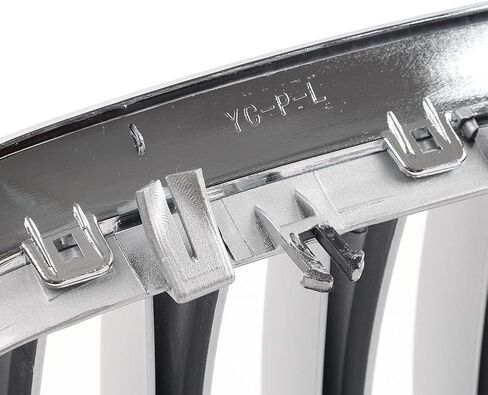 SIKUAI Chrome Front Grill Keney Grille Cover Trim for BMW E70 X5 E71 X6 2008-2013 51137157687, 51137157688, 51137185223, 51137185224 in Saudi Arabia