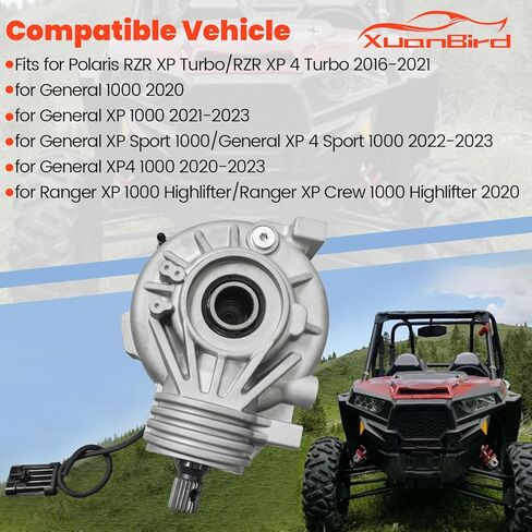 1334626 1334182 ترس تفاضلي أمامي يناسب Polaris General XP/XP 4/XP Sport 1000 2020-2023 لـ RZR XP 4 Turbo/Turbo 2016-2021 لـ Ranger XP 1000 2000، استبدال # 1333368 1333745 1334624 1334143 in Saudi Arabia