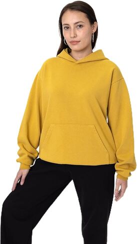 LOS ANGELES APPAREL HF09 Heavy Fleece Hoodie - Premium Warmth & Style for Men and Women, USA Made in Kuwait