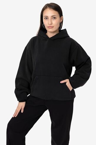 سترة بغطاء رأس من الصوف الثقيل من LOS ANGELES APPAREL HF09 - دفء وأناقة ممتازة للرجال والنساء، صنع في الولايات المتحدة الأمريكية in Kuwait