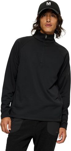 بلوفر Merrell الرجالي بسحاب ربع نشط، جاكيت رياضي للتمرين في الهواء الطلق بأكمام طويلة مقاس S-XXL in Saudi Arabia