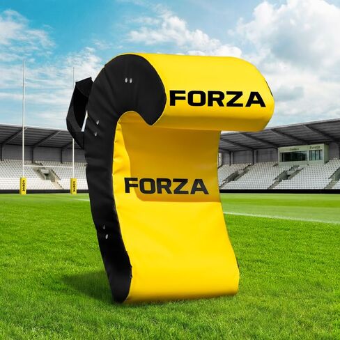 وسادات FORZA Rugby Ruck & Roll - مقاسات جونيور/كبار | معدات تدريب الرجبي للمقاصة/عرض الكرة/الركوب المضاد | أكياس معالجة الرجبي على شكل حرف C in Kuwait