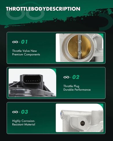 SCITOO Electronic Throttle Body Compatible with for ford Escape, for Mercury Mariner - Replaces 5M6Z9E926A, 5M6Z9E926BA, 5M6Z9E926CA, TB1174 in Saudi Arabia
