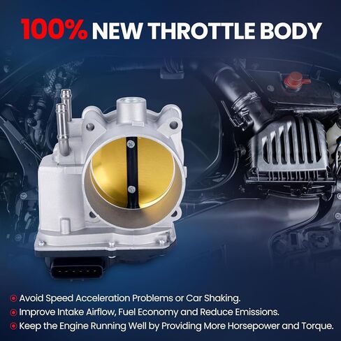 MOCA S20131 Throttle Body Fits 07-18 for Lexus ES350 3.5L & 07-15 for Lexus RX350 3.5L & 05-18 for Toyota Avalon 3.5L & 08-16 for Toyota Highlander 3.5L & 07-16 for Toyota Sienna 3.5L in Saudi Arabia