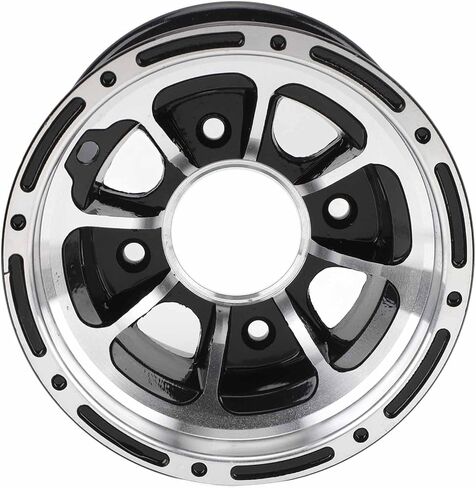 عجلة ATV مقاس 8 بوصة ATV UTV عجلة عالية القوة بمظهر رياضي من سبائك الألومنيوم حافة عجلة للدراجة الرباعية على الطرق الوعرة ATVs Kart Cart (العجلة الخلفية) in Kuwait