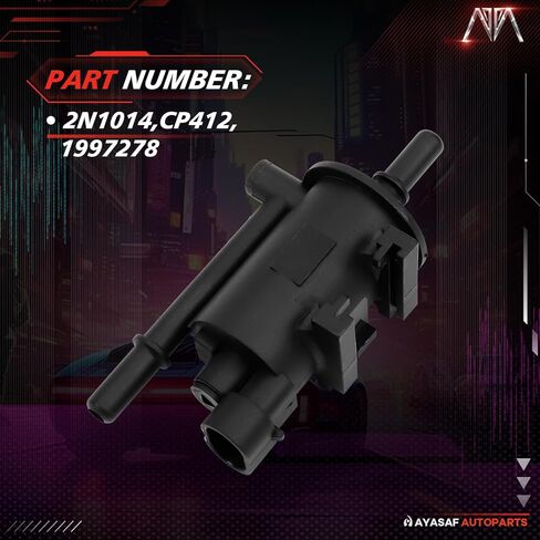 MAYASAF 911-035 علبة بخار تطهير صمام الملف اللولبي يناسب Buick Rainier 2004، Regal 1998-2004، لـ Chevy Malibu 1999، لـ Cadillac CTS، لـ GMC، لـ Olds Alero، لـ Pontiac in Saudi Arabia