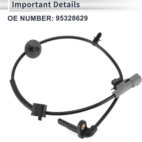Rear Left ABS Wheel Speed Sensor for Chevrolet Trax 2015-2022, for Buick Encore 2013-2022 ABS Sensor Anti-lock Braking System Sensor No.95328629 1 Pcs in Saudi Arabia